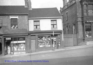 Hanley, top of Broad Street (Harrison's crockery shop) 1957